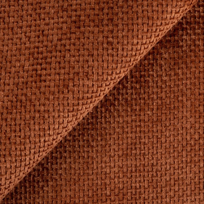 Divano Letto Angolare JORDAAN - Forma U - Terracotta