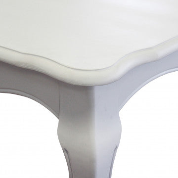 Tavolo allungabile legno bianco 160-200 x 100 cm peso 57 kg