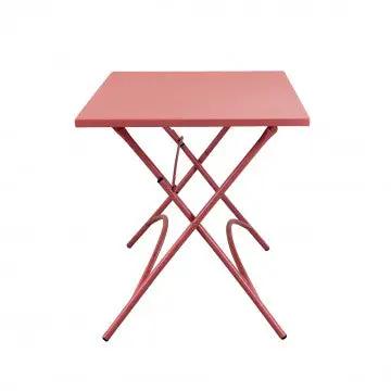 Table pliante Bristol en acier 110 x 70 cm