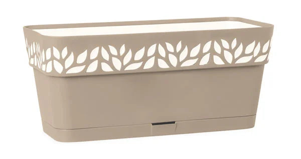 Fioriera Autoirrigante con Riserva d'Acqua per Balconi