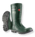 Stivali antinfortunistici Dunlop Purofort Terrapro verdi e neri in gomma, con suola antiscivolo SRC e design sneaker fit, ideali per ambienti umidi e freddi - SKU: STI-LJ2KL01-39
