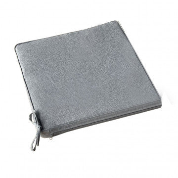 Cuscino seduta sfoderabile in poliestere idrorepellente 45x50x4 cm