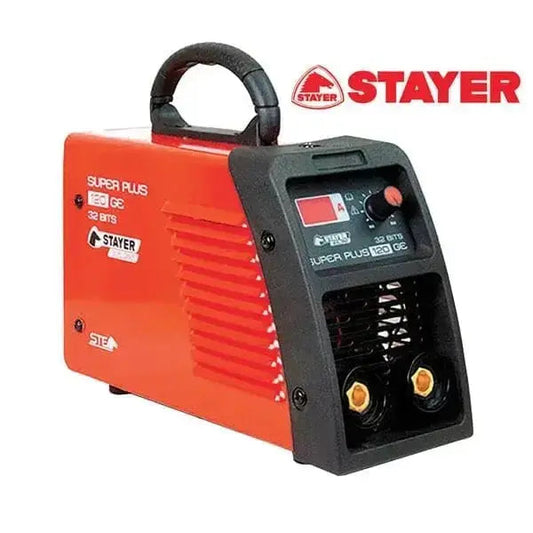 Saldatrice City S.Plus 120GE K2,5kg compatta e leggera con tecnologia inverter, ideale per saldatura elettrodo e TIG a innesco a striscio.