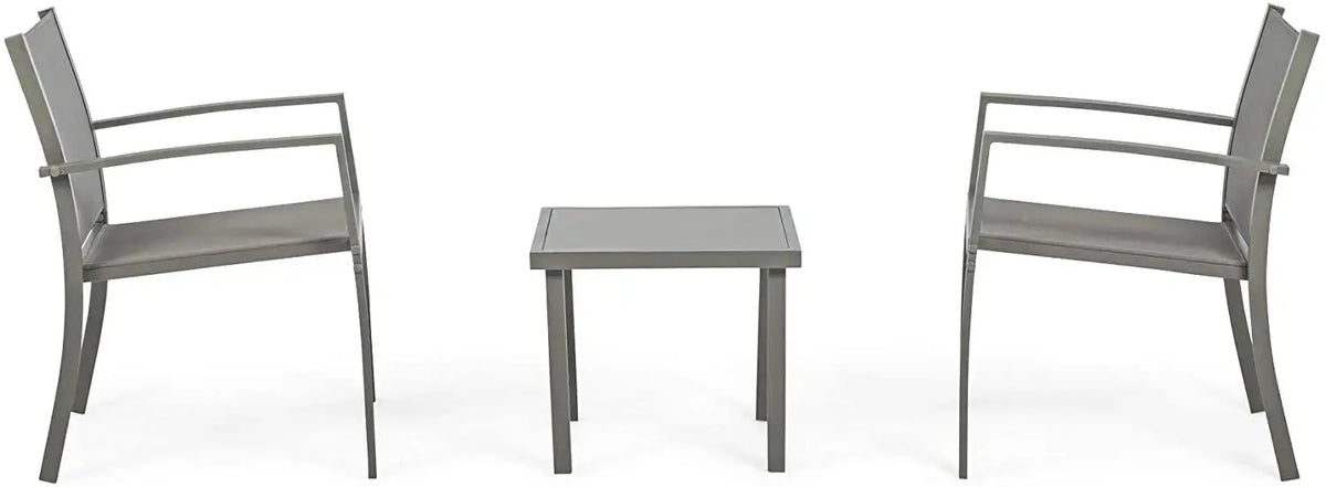 Salotto da esterno 3 pezzi auri tortora Set da giardino Hobby Shop Solution   