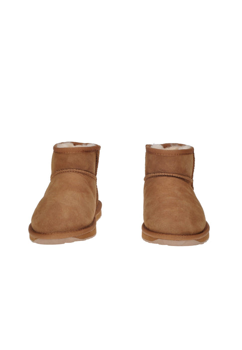 EMU Australia Stringer Micro Stivaletto In Montone Con Pianta Larga Sottopiede Imbottito E Fondo In Gomma Alta 3 Cm