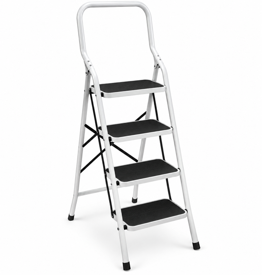 Sgabello Major Framar 4 gradini bianco