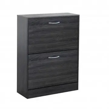 Scarpiera Sally Grigio Scuro: Legno, cm 60x24x80 Scarpiere e organizer per scarpe Hobby Shop Solution   
