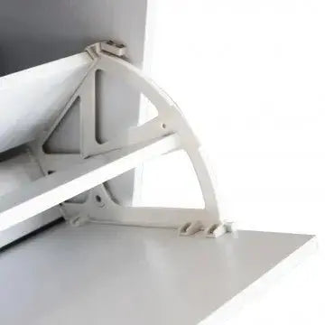 Scarpiera Wendy Bianca: Legno, cm 60x24x150 Scarpiere e organizer per scarpe Hobby Shop Solution   