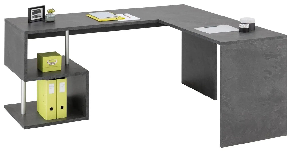 Scrivania Angolare ESSE: Design Moderno e Funzionalità Scrivanie Italy Web forniture   