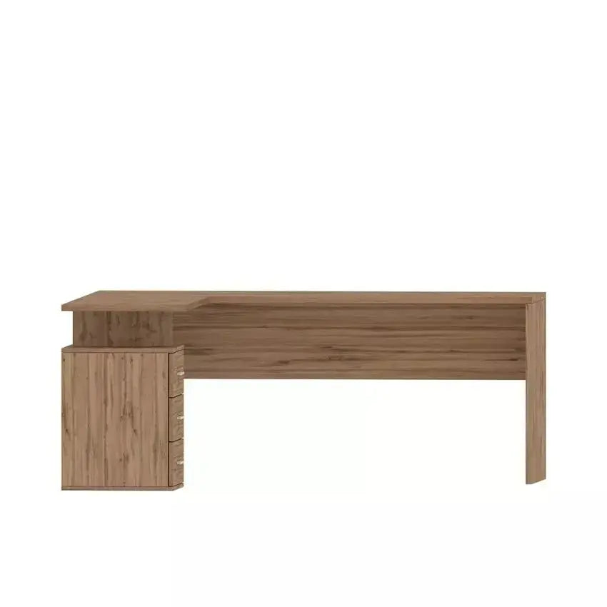 Scrivania Angolare New Selina 180-160 x 60 x 75 cm in Rovere Scrivanie Italy Web forniture   