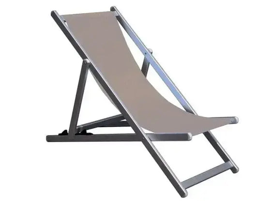 Sdraio allum-texil.reclin.grigio Spiaggine HOBBYSHOP   