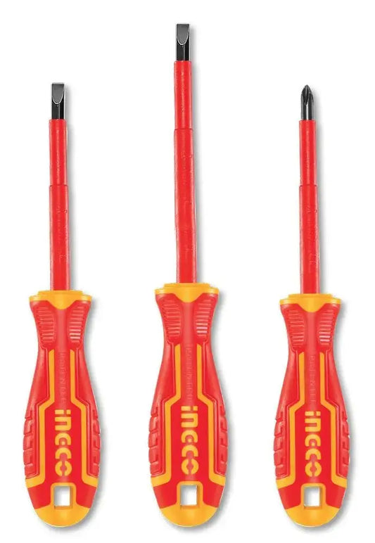 Set 3 cacciaviti isolati Ingco Cacciaviti Hobby Shop Solution   