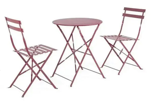 Set da giardino 3 pz wissant diversi colori Set da giardino ANDREA BIZZOTTO rosso  