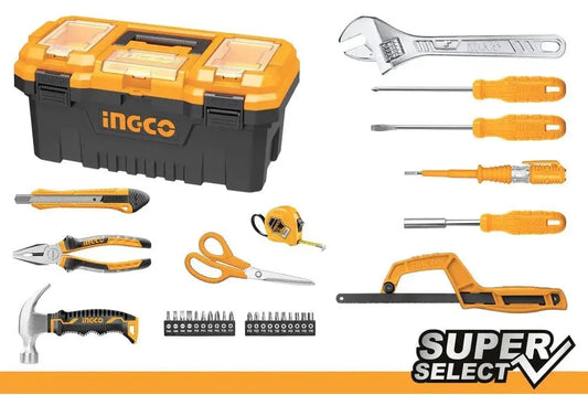 Set utensili in valigetta ingco Cassette degli attrezzi INGCO   