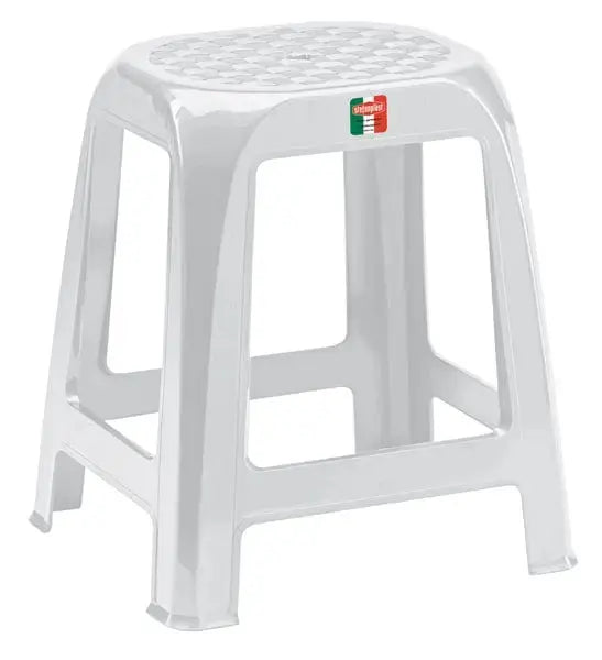Sgabello elfo bianco Sgabelli da bar STEFANPLAST   