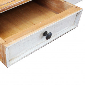 Tavolo in mogano con piano rettangolare 180x90 cm, altezza 75 cm