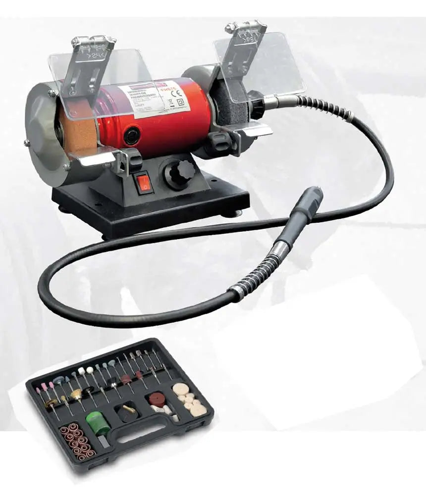 Smerigliatrice da banco 120w con prolunga Smerigliatrici POWER PLUS   