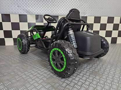 Passeggino Elettrico per Bambini Spark 24 V – Verde