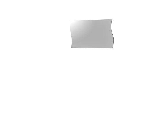 Specchiera ONDA Bianco Lucido 110 cm Vetrine Italy Web forniture   
