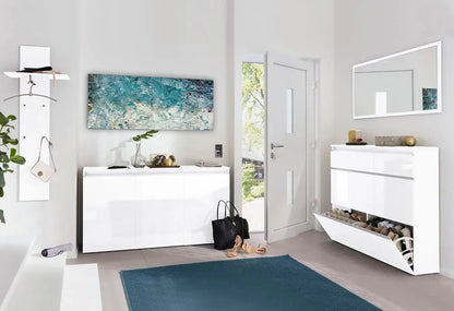 Specchiera moderna CORO Bianco Lucido Vetrine Italy Web forniture   