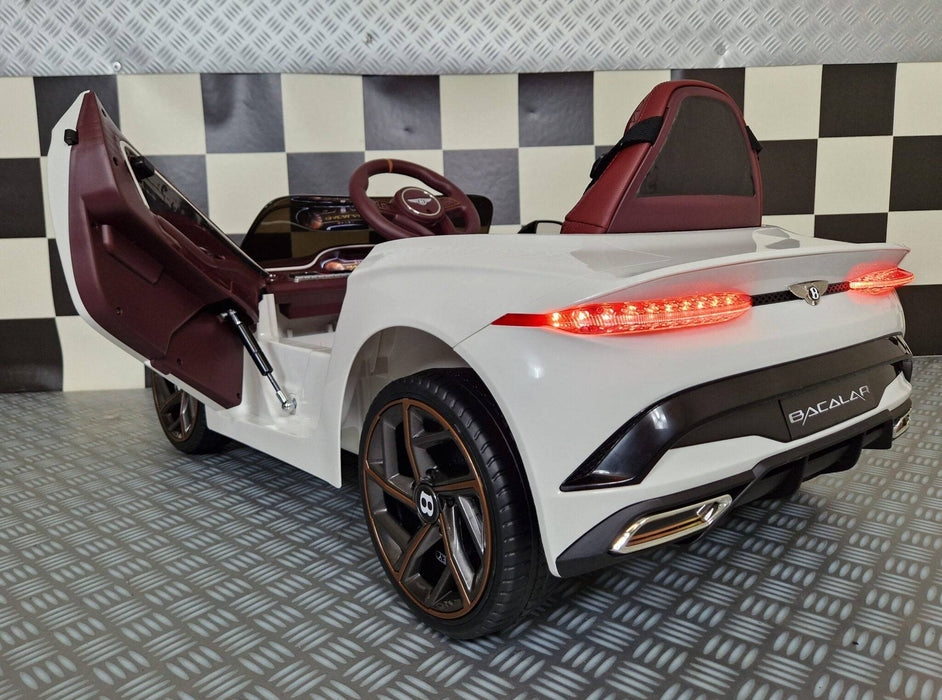 Auto Elettrica per Bambini Bentley Bacalar 12 V – Bianca