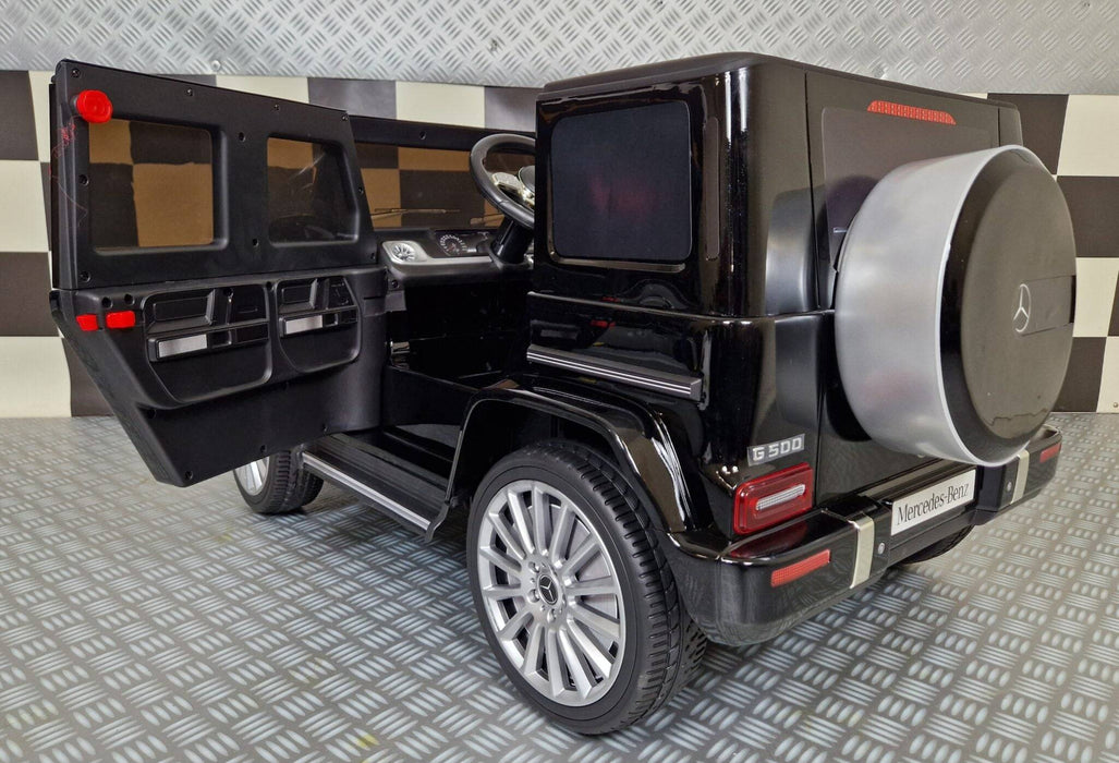 Auto Elettrica per Bambini Mercedes G500 12 V – Nero Metallizzato