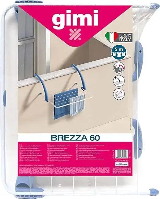 Stendi balcone brezza cm.66x53x30 Stendibiancheria GIMI-VILEDA   
