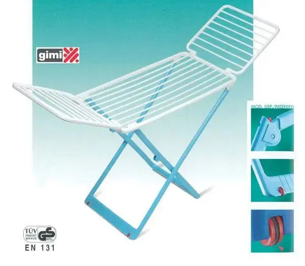 Stendi perla bianco-azzurro Stendibiancheria GIMI-VILEDA   