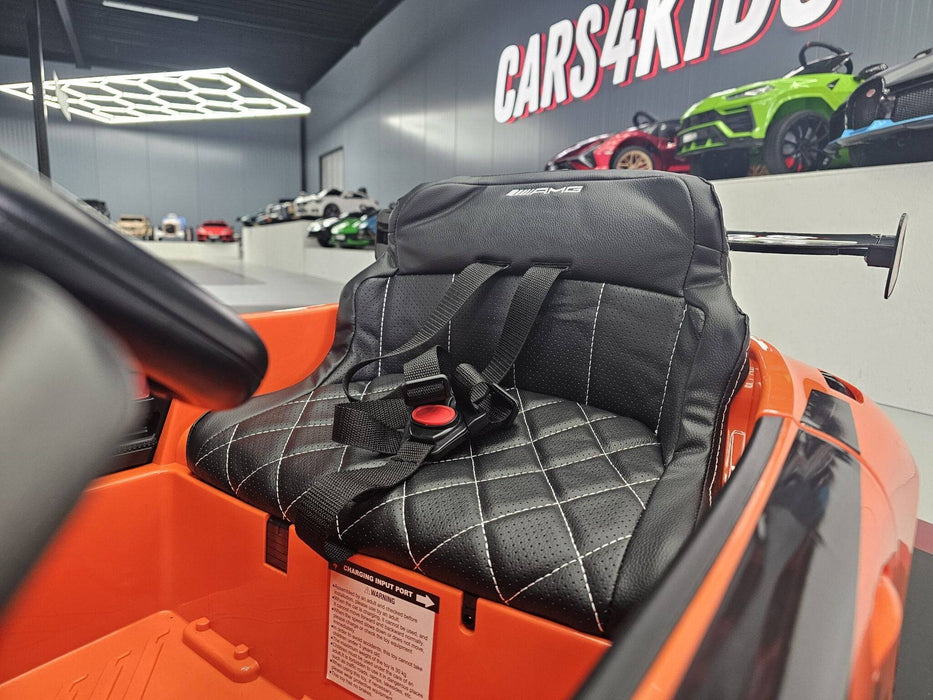 Auto Elettrica per Bambini Mercedes GT3 AMG 12 V – Arancione