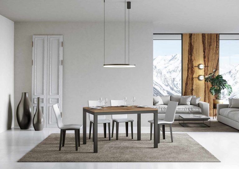 Itamoby Tavolo Estensibile Everyday Evolution P.90 - Design Multifunzionale e Stile Essenziale