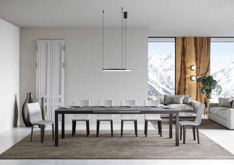 Itamoby Tavolo Estensibile Everyday Evolution P.90 - Design Multifunzionale e Stile Essenziale