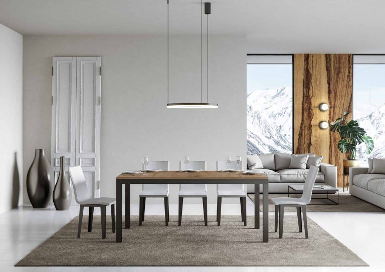 Itamoby Tavolo Estensibile Everyday Evolution P.90 - Design Multifunzionale e Stile Essenziale