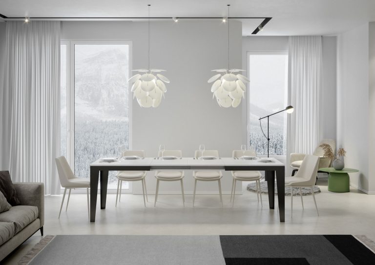 Itamoby Tavolo Estensibile Flame Evolution P.90 - Struttura Antracite