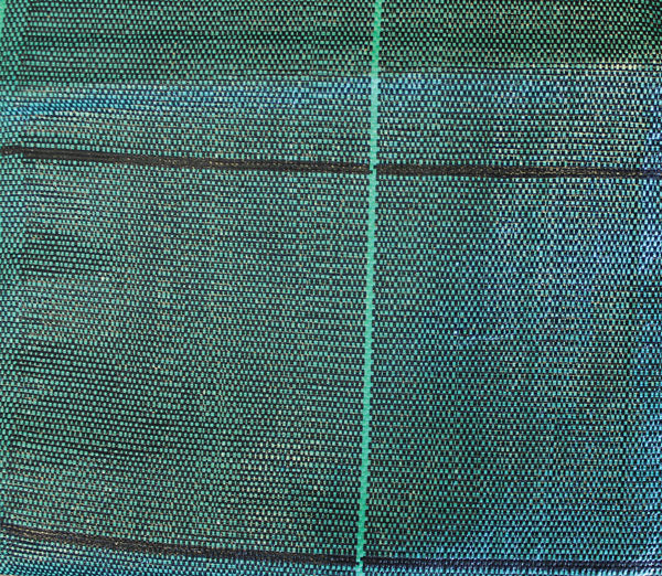 Grüne Mulchfolie 105x100 m - mit Quadraten, 100 g/m² für Gemüsegarten und Nutzpflanzen