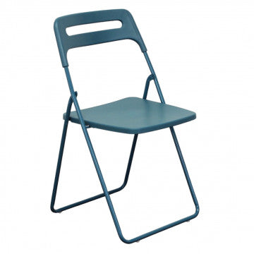 Sedia impilabile in polipropilene, 40x43x78 cm, peso 3,25 kg