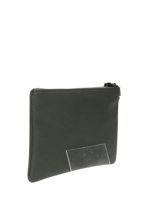 Pochette Everyday In Tessuto Con Chiusura A Zip E Tira Zip 23x16x2 Cm SUN68 Y36111