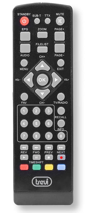 Decoder Trevi HD DVB-T2/HEVC con HDMI e USB – Digitale Terrestre