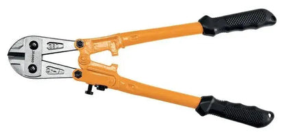 Tagliabulloni CRV da 300mm con lama in cromo vanadio e corpo in acciaio al carbonio, manici ergonomici arancioni antiscivolo
