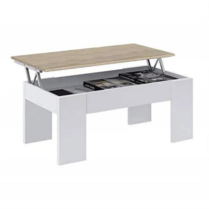 Tavolinetto sogggiorno 100x50x45h canadian bianco Tavolini da salotto FORES   