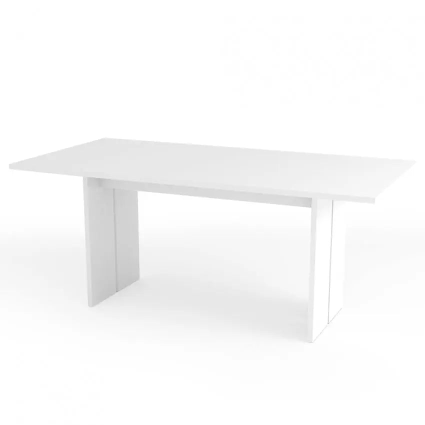Tavolo moderno in design BOLOGNA - Colore bianco lucido Tavoli Italy Web forniture   