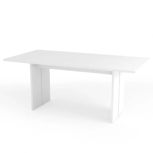 Tavolo moderno in design BOLOGNA - Colore bianco lucido Tavoli Italy Web forniture   