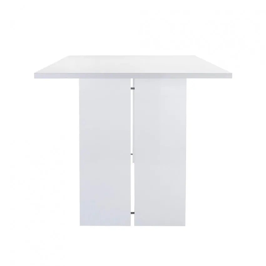 Tavolo moderno in design BOLOGNA - Colore bianco lucido Tavoli Italy Web forniture   