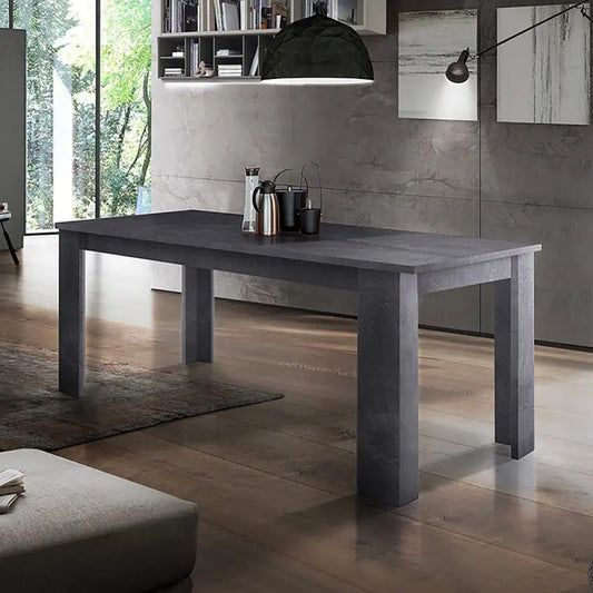 Tavolo Allungabile JESI 160 - Design Moderno Ardesia Tavoli Italy Web forniture   