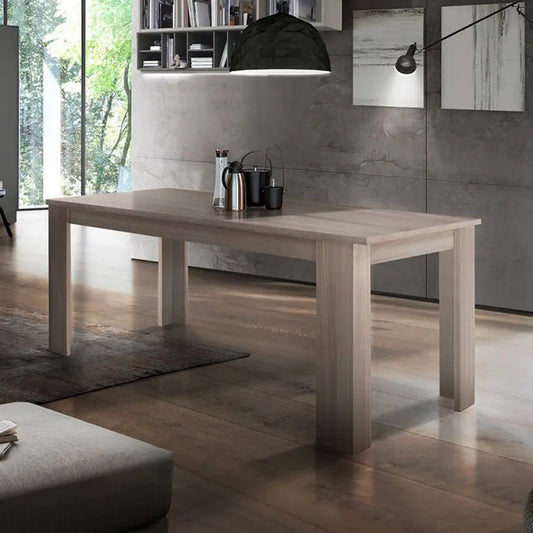 Tavolo Allungabile JESI 160 con Design Moderno in Olmo Perla Tavoli Italy Web forniture   