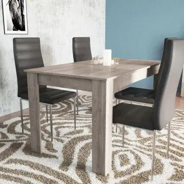 Tavolo Pepper Rovere Chiaro - Dimensioni: cm 138 x 80 x 75 h Tavoli da cucina e sala da pranzo Hobby Shop Solution   