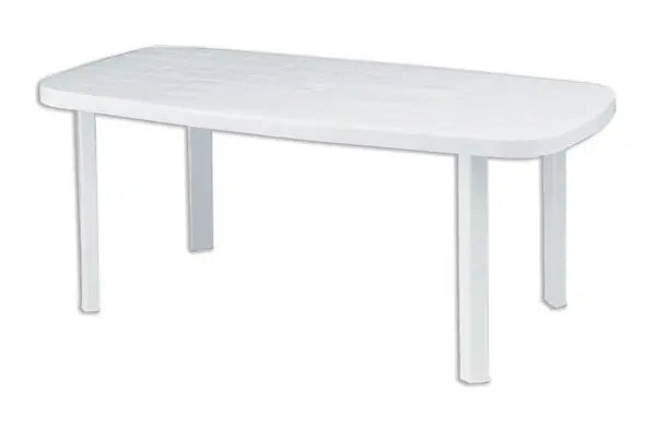 Tavolo in plastica ulisse 180x85 tre colori Tavoli da giardino DIMAPLAST BIANCO  