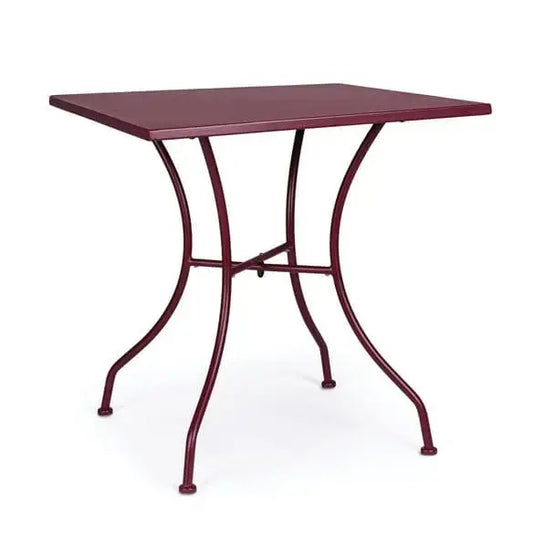 Tavolo kelsie 70x70x71h diversi colori Tavoli da giardino ANDREA BIZZOTTO BORDEAUX  