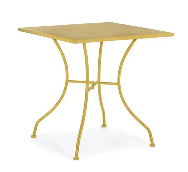 Tavolo kelsie 70x70x71h diversi colori Tavoli da giardino ANDREA BIZZOTTO OCRA  