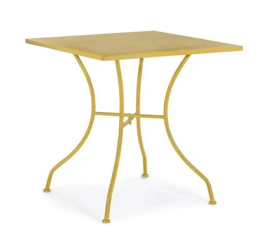 Tavolo kelsie 70x70x71h diversi colori Tavoli da giardino ANDREA BIZZOTTO OCRA  