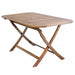 Tavolo pieghevole in legno di Acacia 150 x 80 Tavoli pieghevoli Hobby Shop Solution   